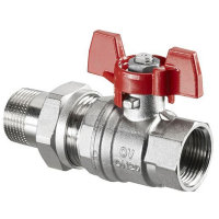 Кран 3/4" шаровой Oventrop со сгоном Кран 3/4" шаровой Oventrop со сгоном